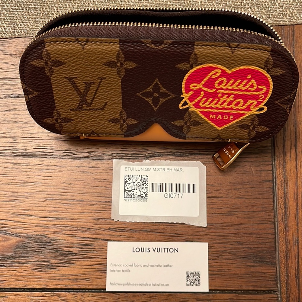 Authentic Louis Vuitton Sunglasses Case GM